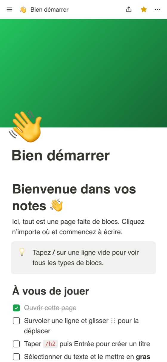 Carnet on a phone